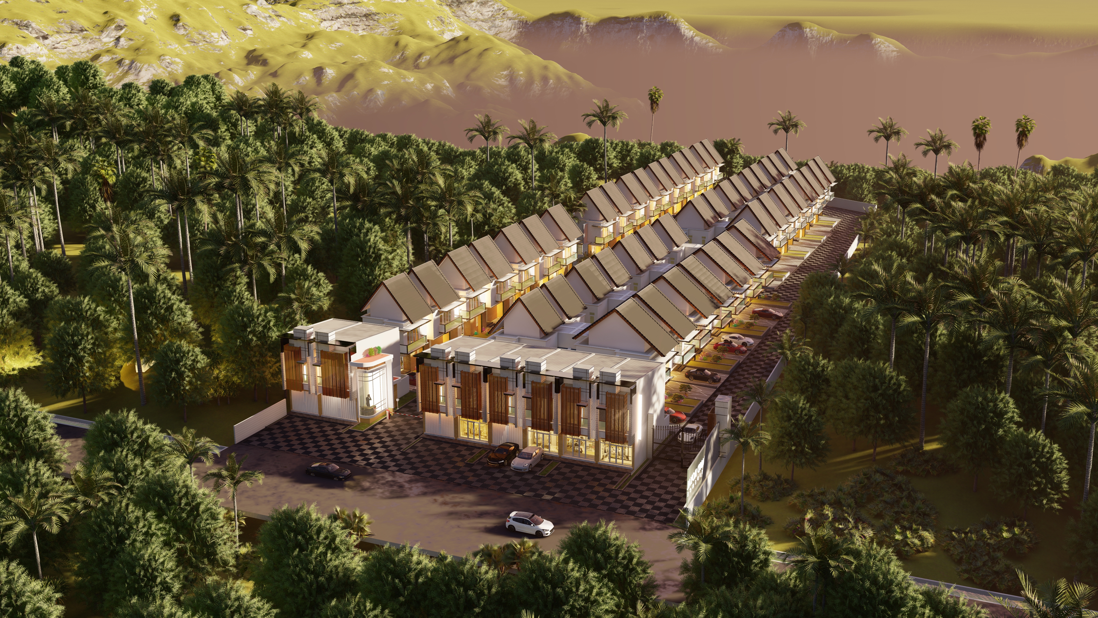 Desain Perumahan Karangploso, Kabupaten malang-1