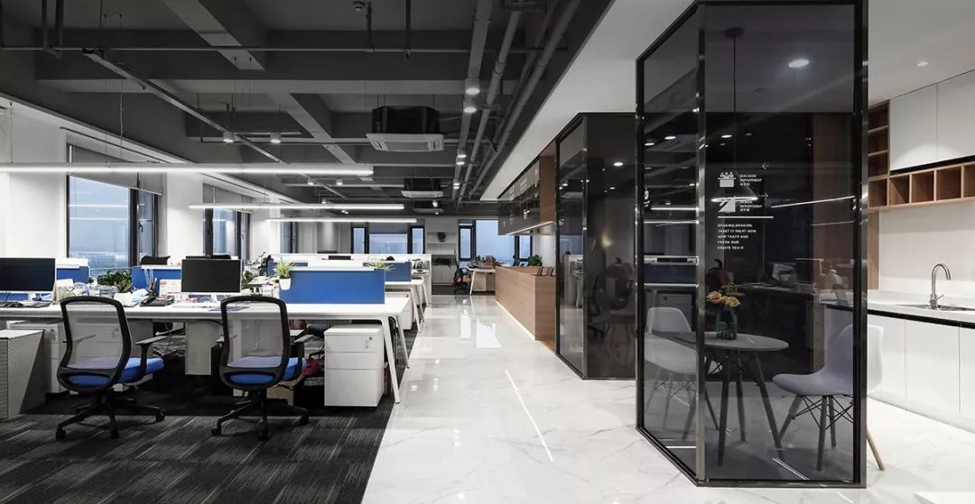 宁波雅文国贸空间设计,打造光影交织的办公环境-23