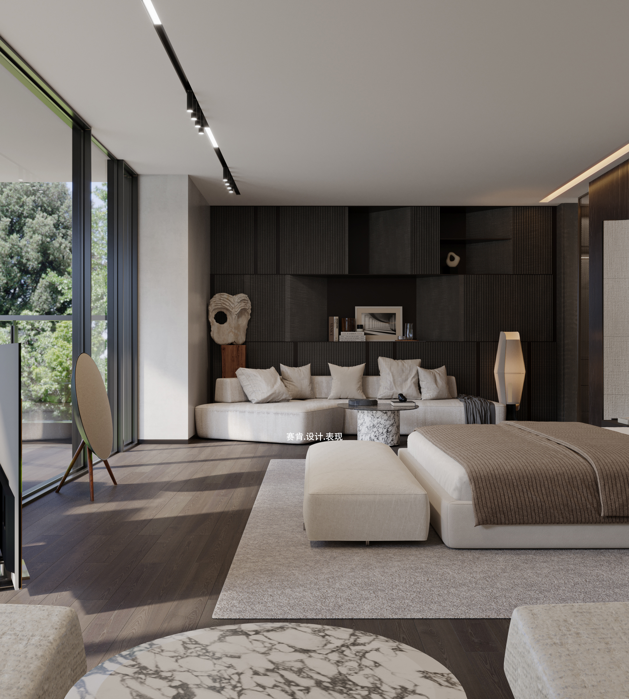 卧室太大怎么办，多放点坐具，解锁更多pose-1