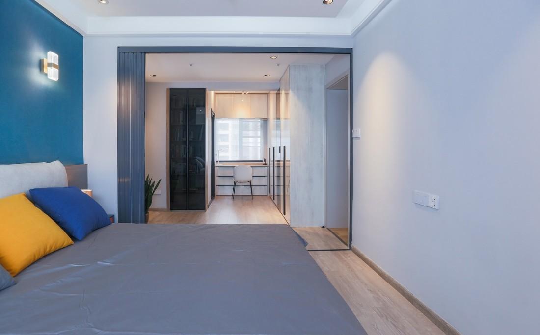 原木灰的现代艺术之家-20