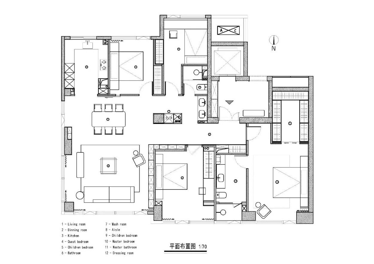 空间二重奏丨素图空间设计-79