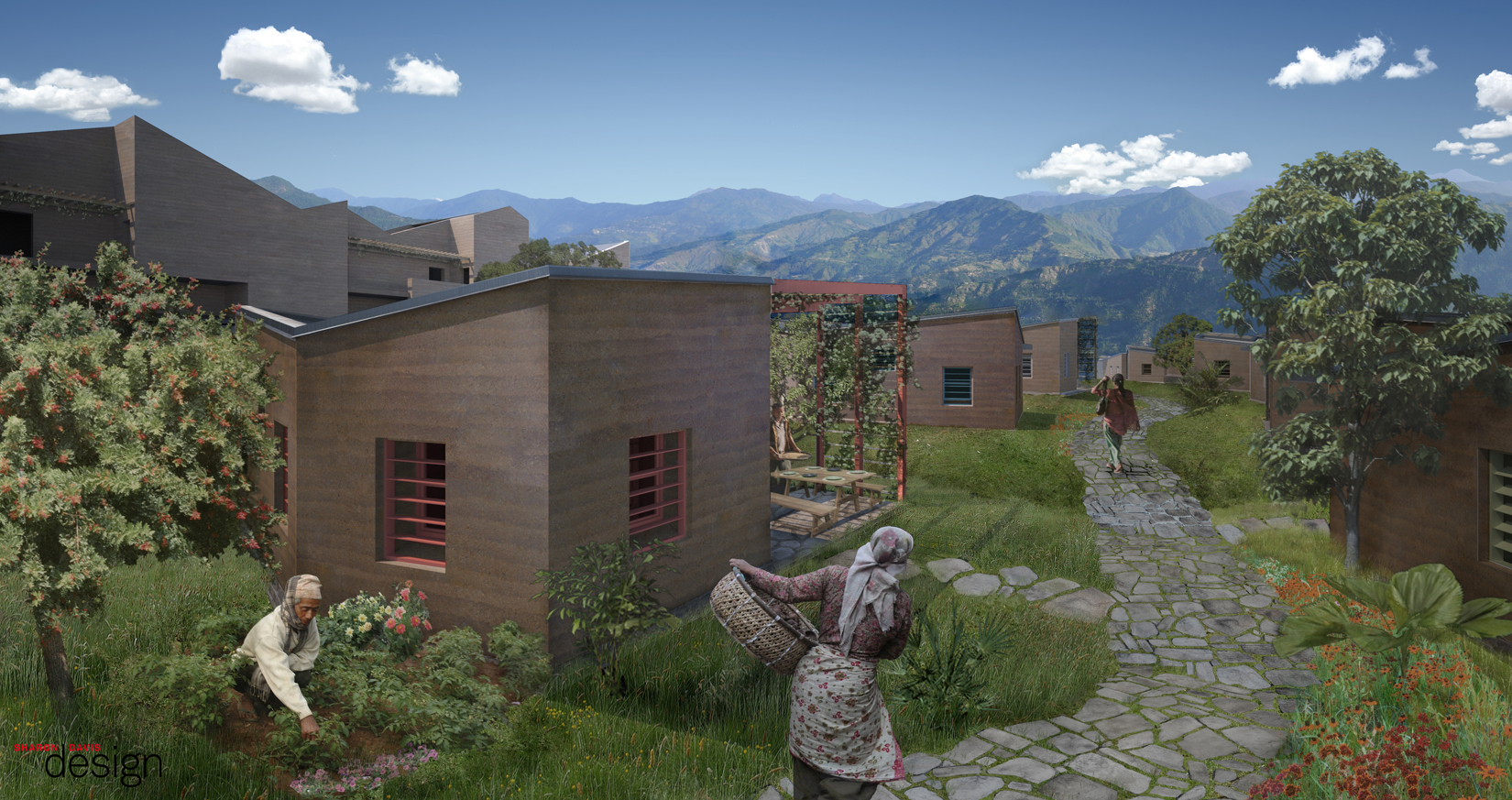 尼泊尔巴拉帕塔医院绿色环保设计-0