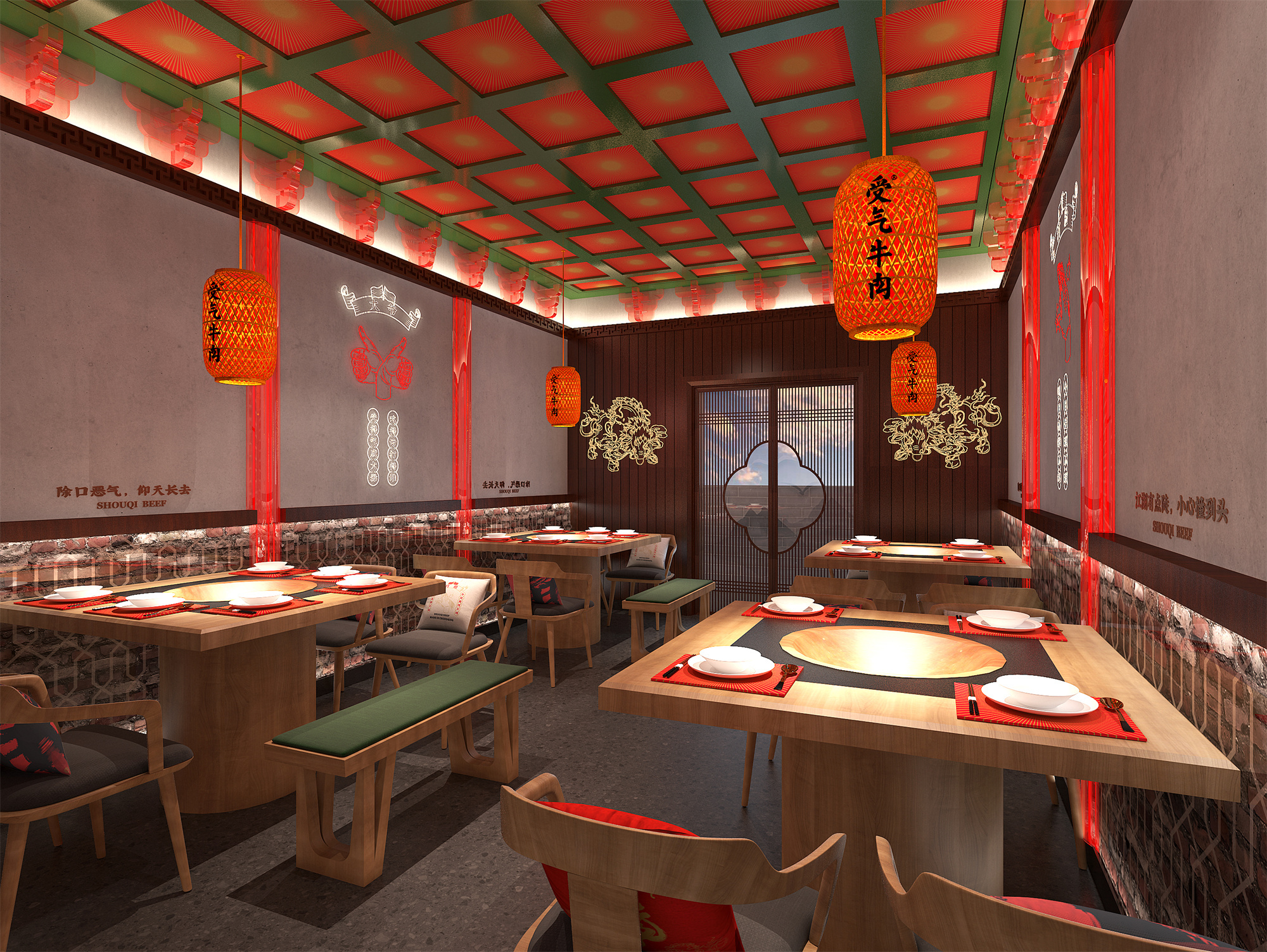 受气牛肉丨中国重庆丨派派全案设计公司-8