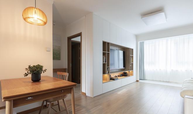 原木++奶白,温馨治愈的宜居之家-13