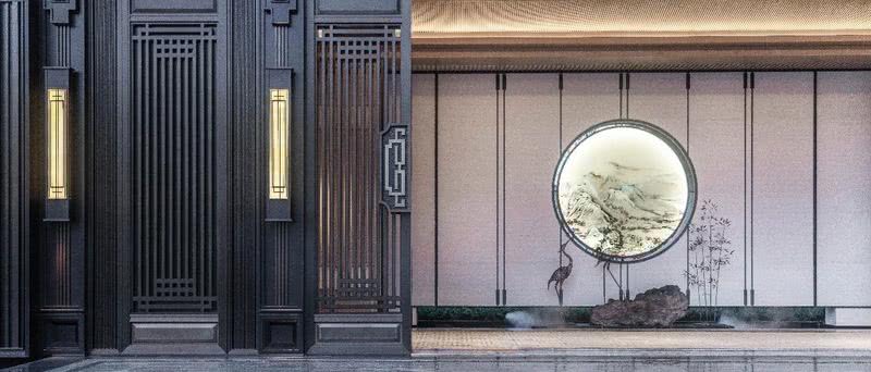 厦门建发·海玥和鸣营销中心 | 现代简约遇上东方美学-5