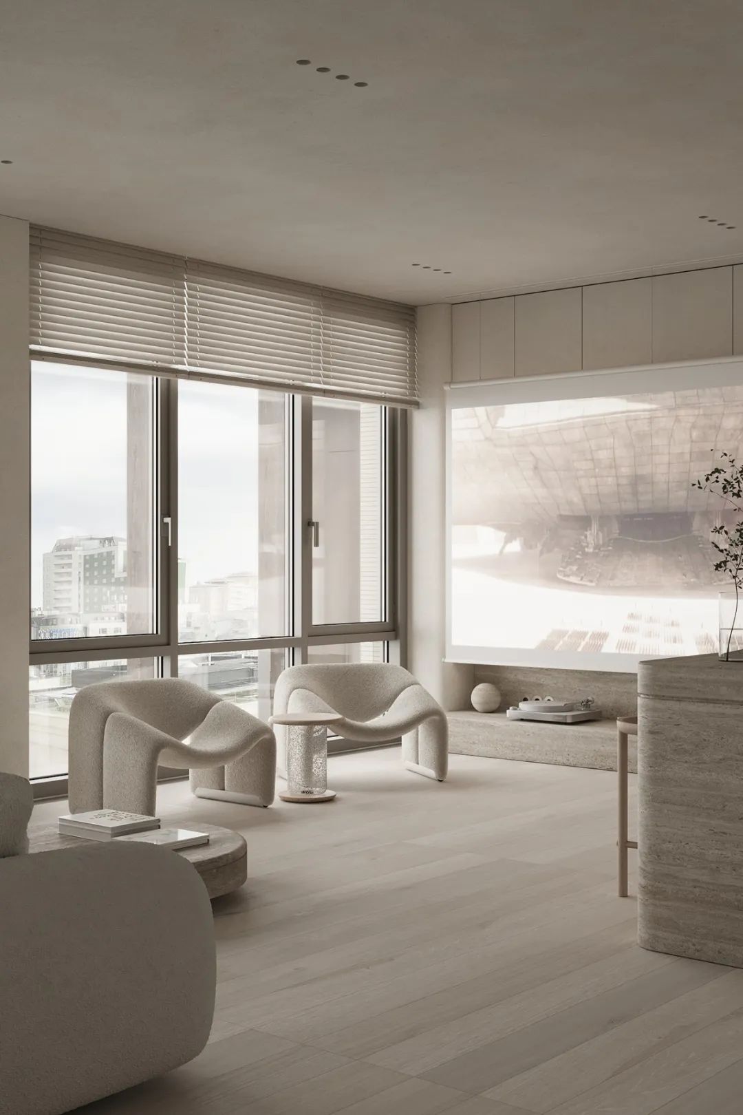 奶油色调温润家居丨Zeworkroom Studio-8