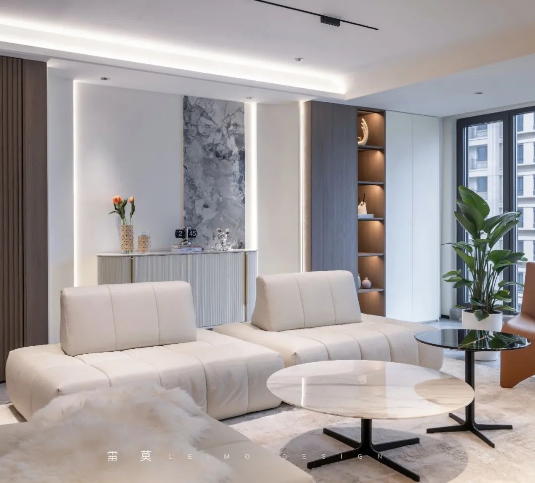 中海翠湖西岸现代艺术私宅丨中国南通丨雷莫设计-18