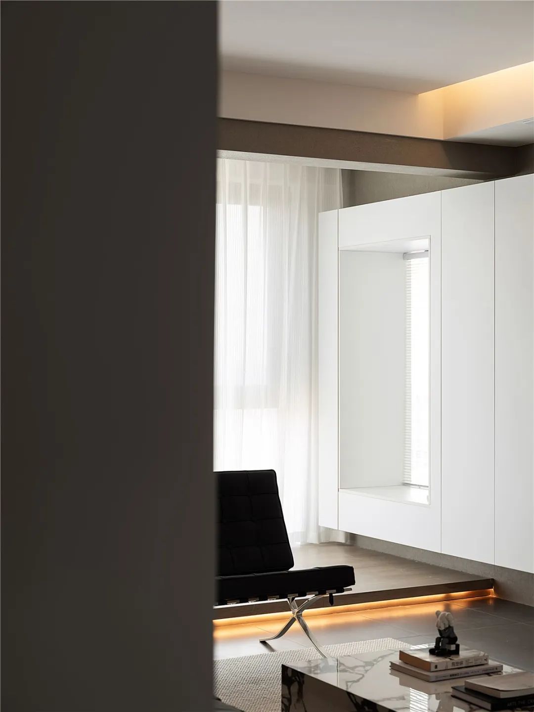 120㎡现代空间,舒适独居的收纳与色彩艺术丨中国滁州丨山舍建筑设计-37