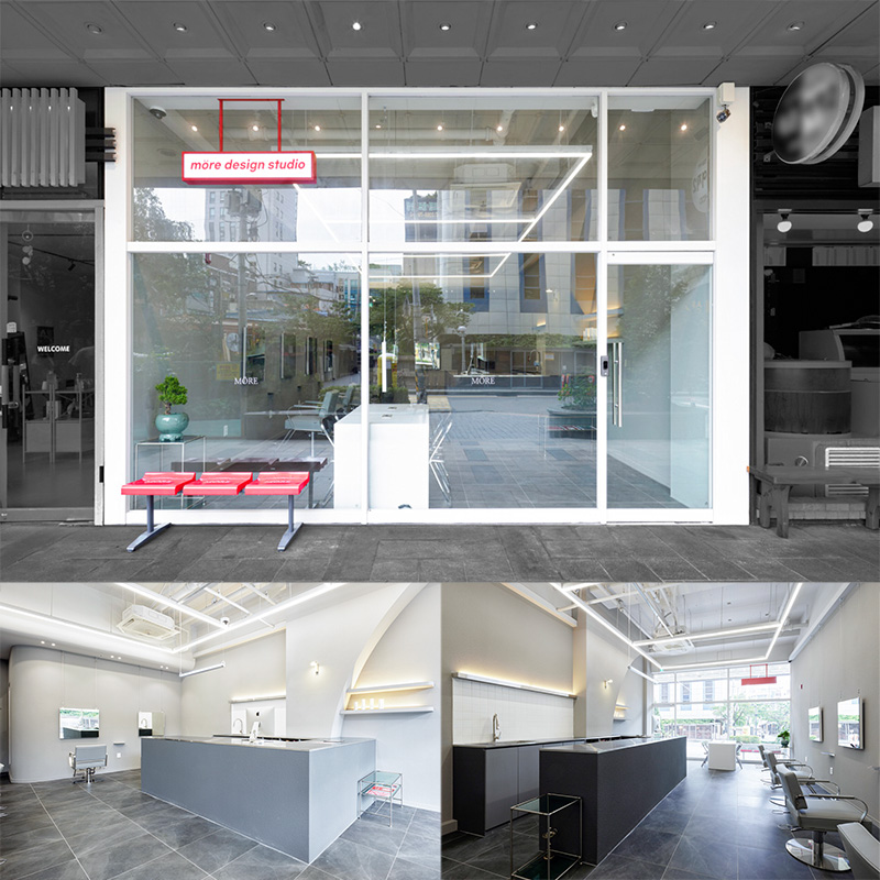 白色极简美容空间设计-1