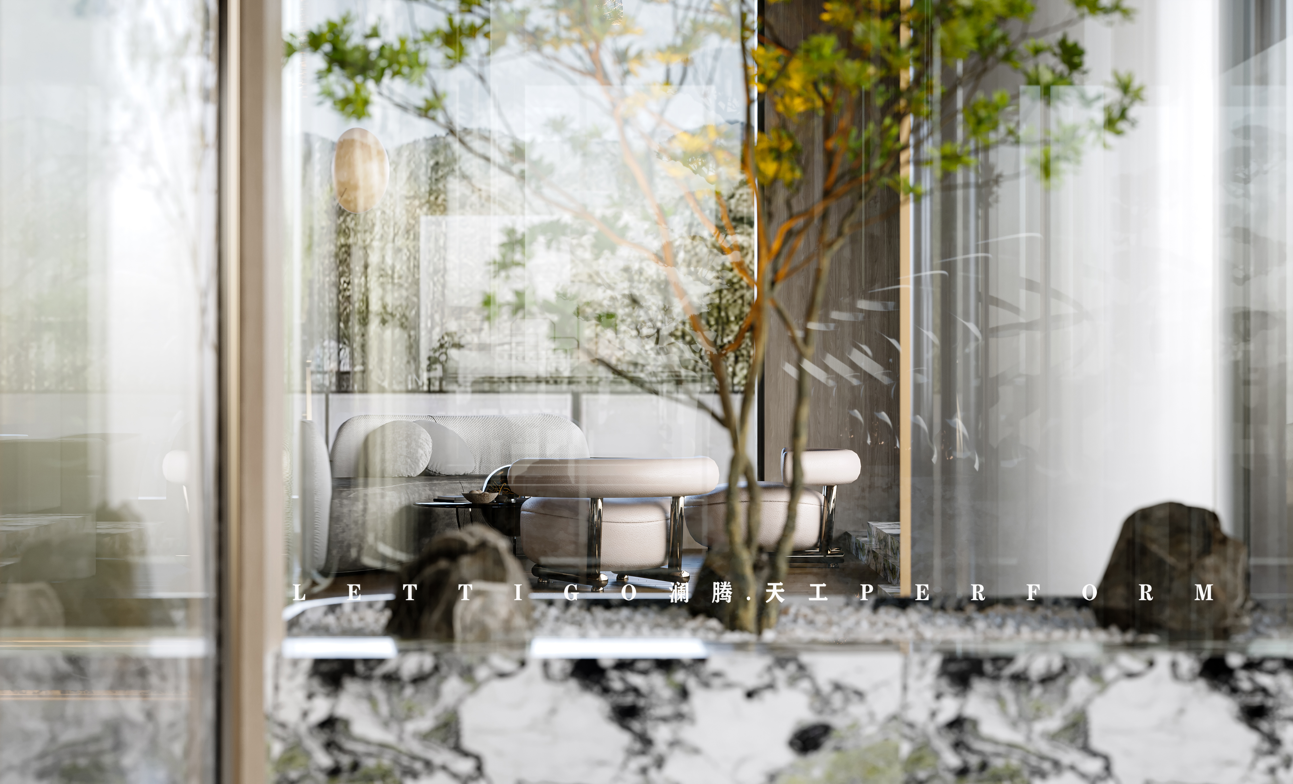 又一套九宫格放不下系列之现代工装售楼部-10