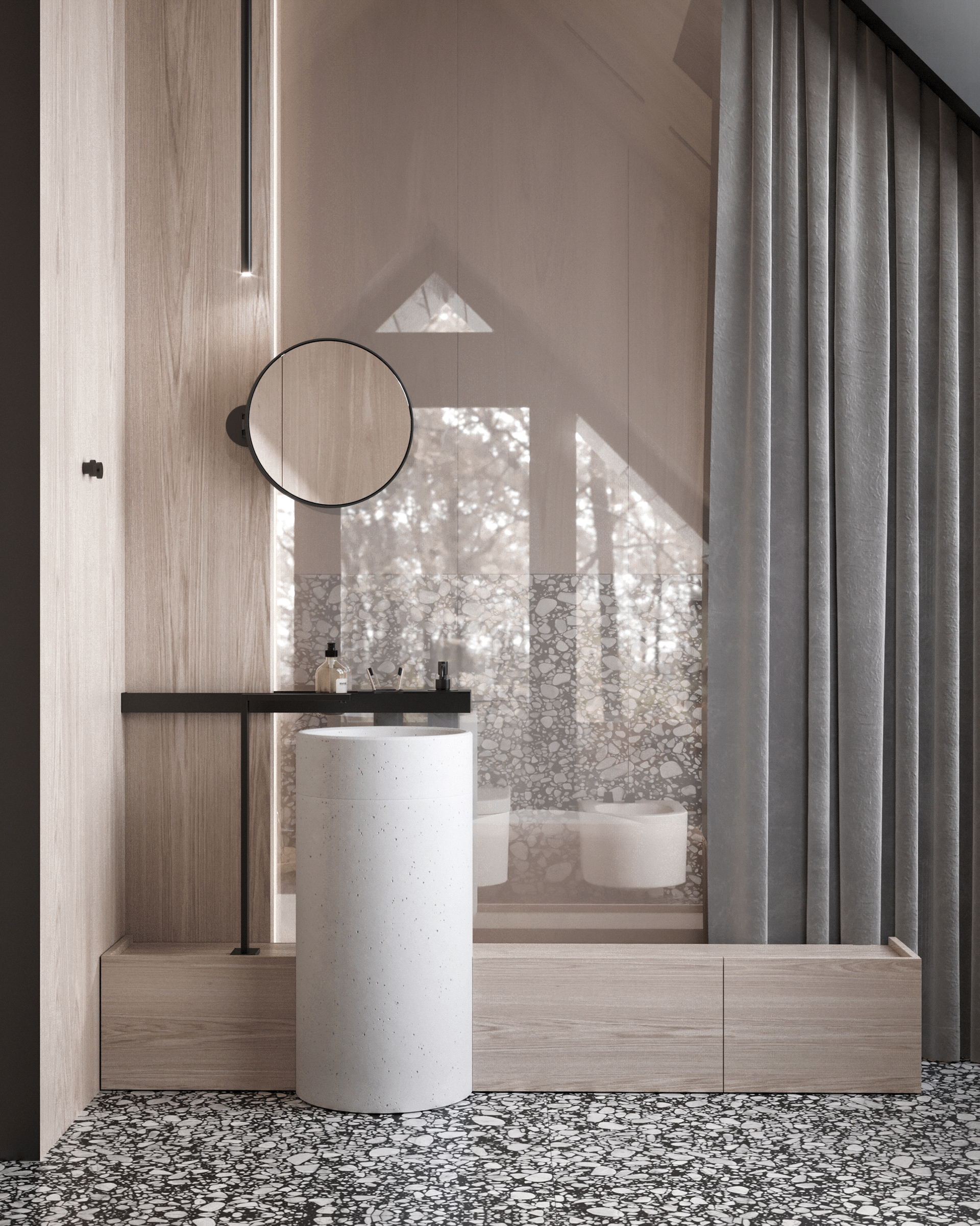 乌克兰基辅215㎡米色系公寓设计 超温馨！-15