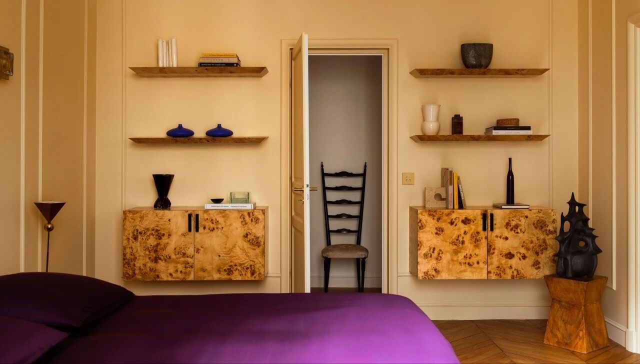 Appartement Montmartre丨艺术融入日常生活·现代与复古的巴黎优雅居所-37