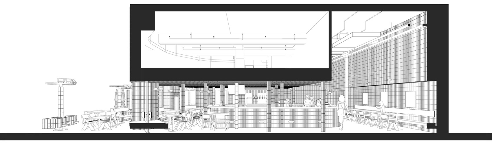 下酒·烧烤小酒馆（望京店）丨中国北京丨空间站建筑师事务所-29