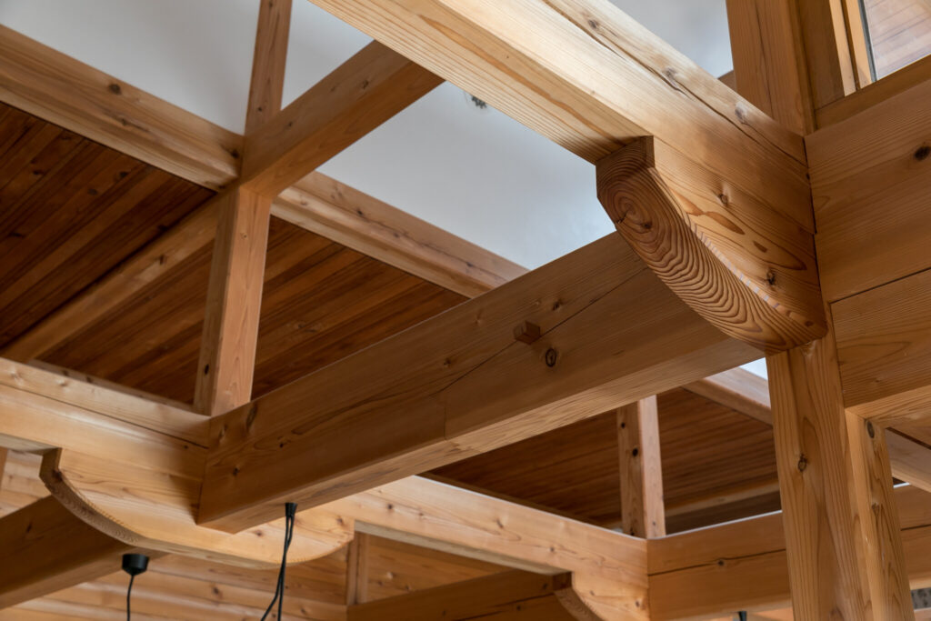 新月に伐採した木で造る家 洞窟で暮らす安心感と、森の力に共感する住まい | Architecture | 100%LiFE-3