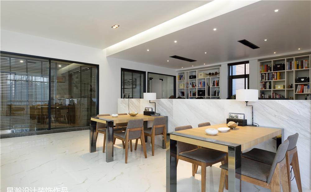 星瀚公司前台会客厅设计-4