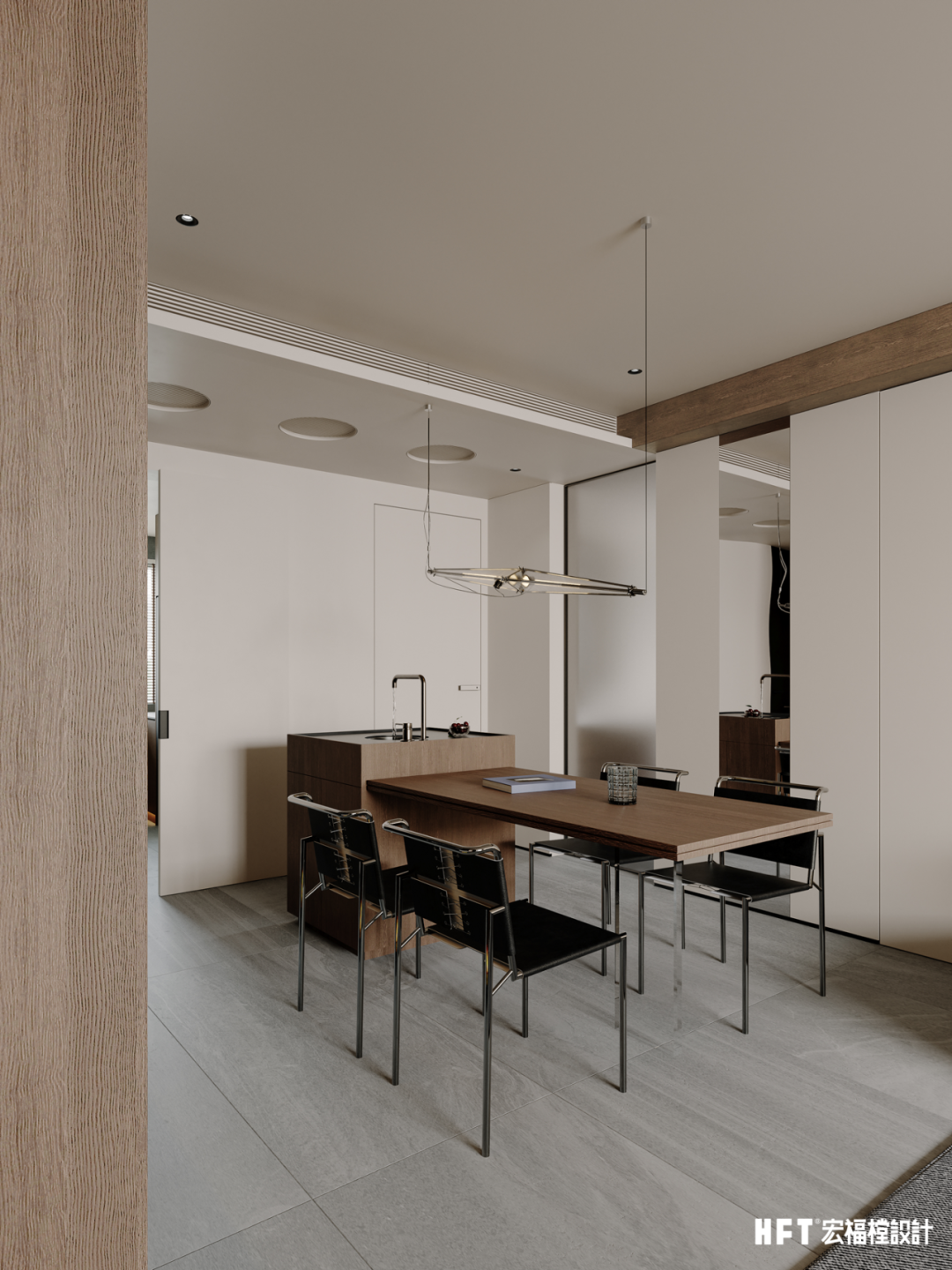 连云港宏福樘x财信铂悦府/140㎡意式极简，设计不是填满空间，而是为生活创造可能性-26