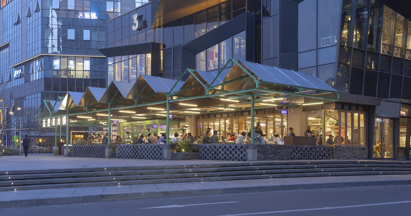 街边的绿色伞棚 · 五里关麓坊店 · 凡筑ArchFAN丨中国成都丨凡筑ArchFAN(成都凡筑建筑设计事务所有限公司)-67