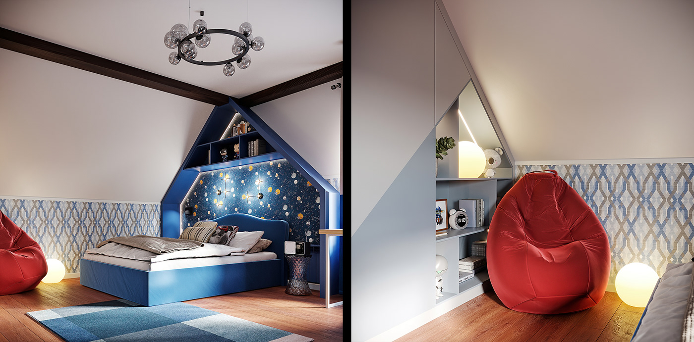 优雅乡村别墅室内设计丨natali_kirichenko_designer-9