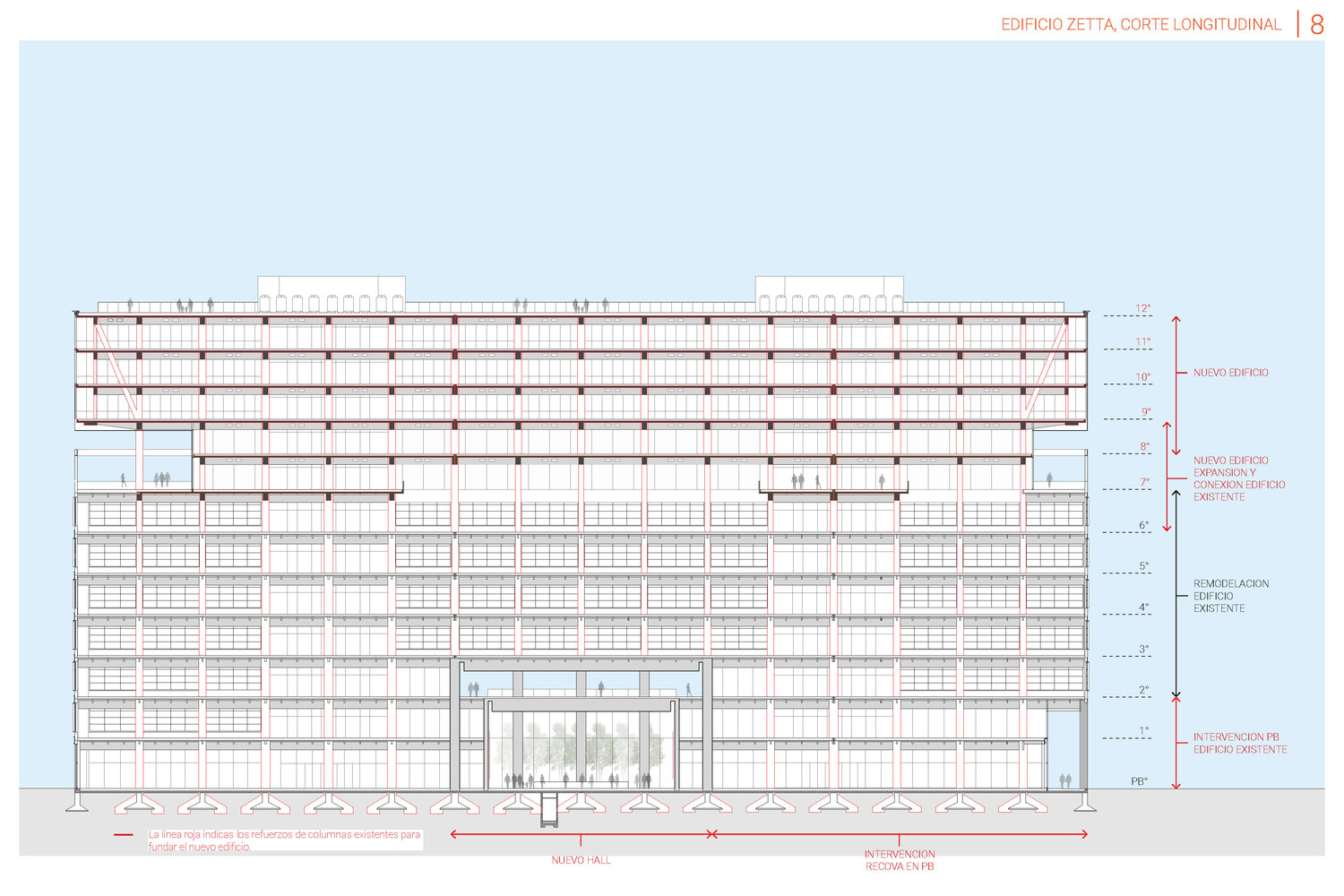 阿根廷 Polo Dot Office Park | Machado Silvetti 将历史建筑翻新为现代办公空间-64