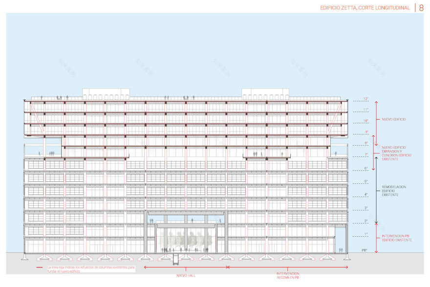 阿根廷 Polo Dot Office Park | Machado Silvetti 将历史建筑翻新为现代办公空间-64