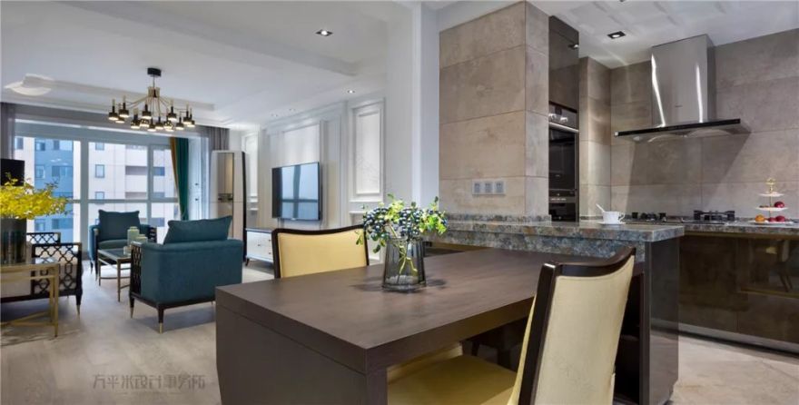 124 平美式轻奢家居,功能与美感兼具-41