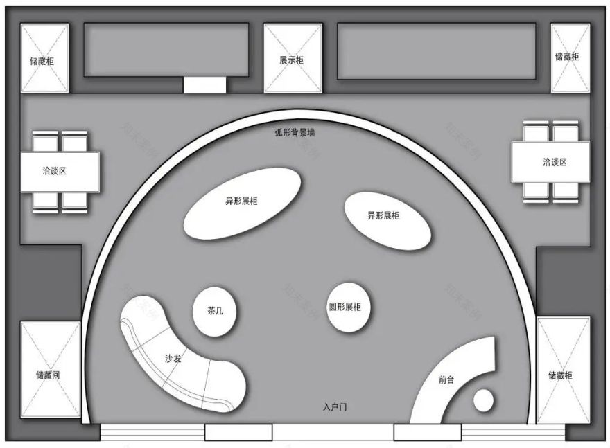 东方之门奢靡珠宝店丨中国苏州丨YIBEI DESIGN-4