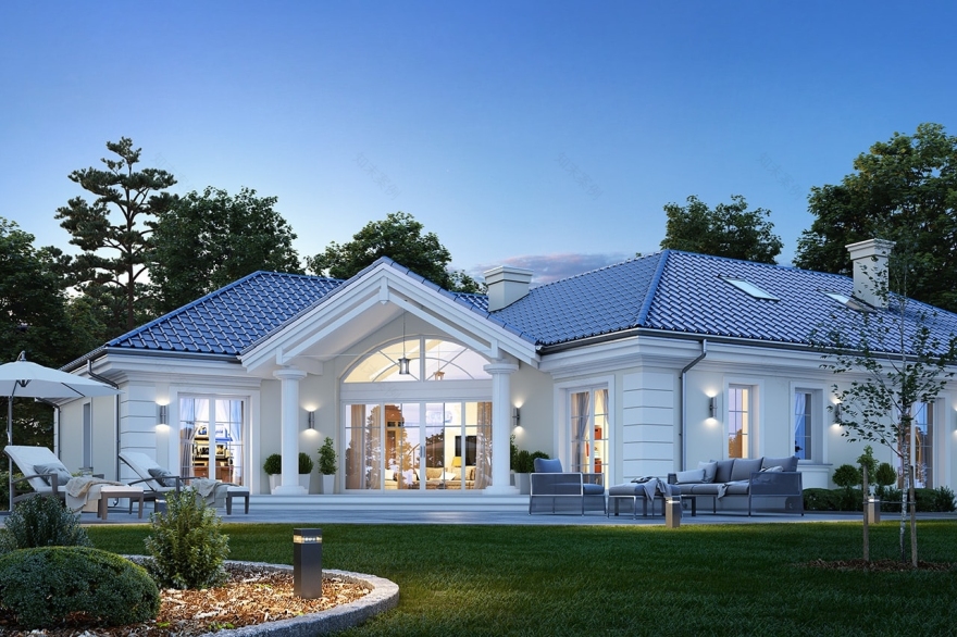 别墅项目:公园别墅6号-12