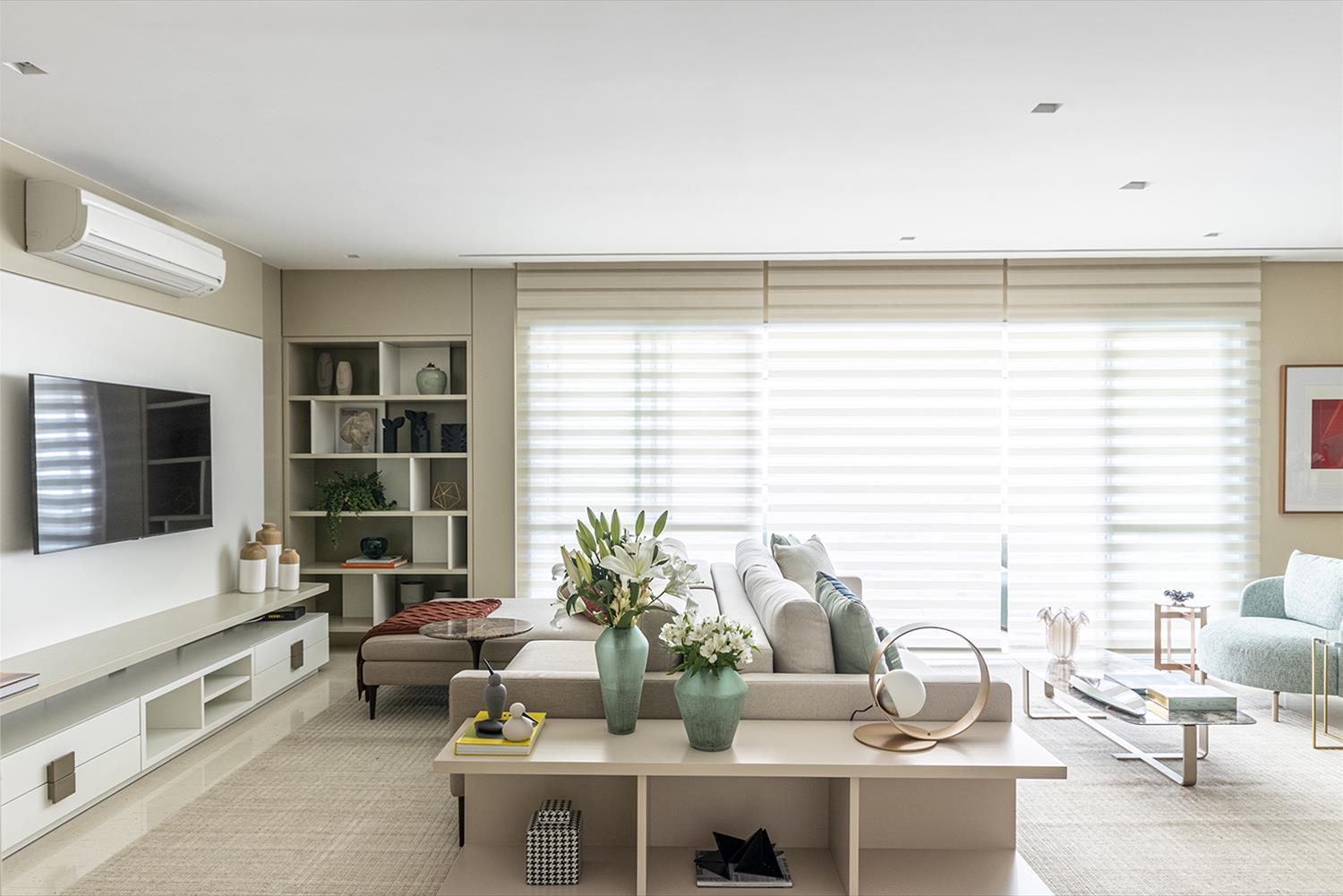 现代简约的巴西 Osasco 公寓设计-1