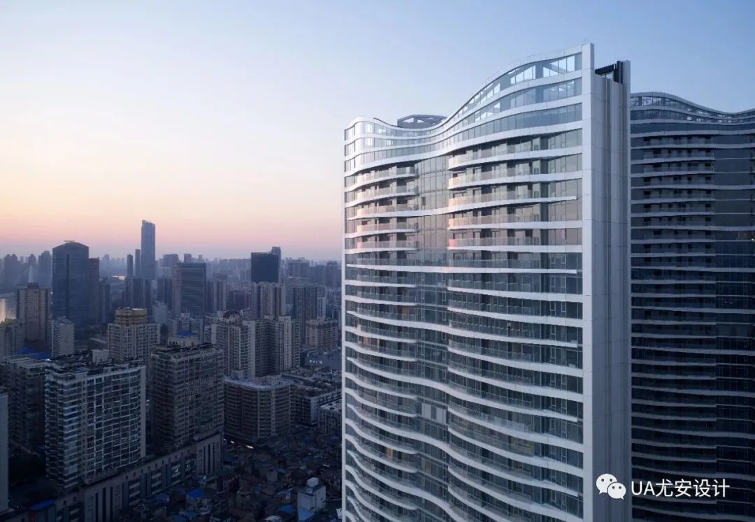 武汉BFC复星外滩中心·御江廷云轩丨中国武汉丨KPF建筑设计事务所,UA尤安设计-9