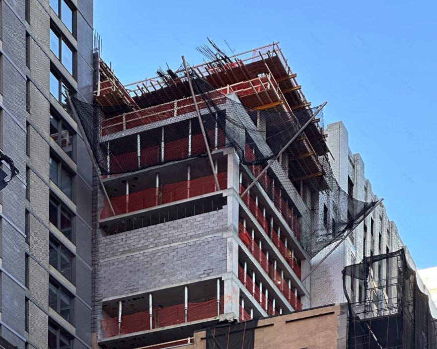 Construction Rises on Hotel Conversion at 224 West 47th Street in Times Square, Manhattan - New York YIMBY-3