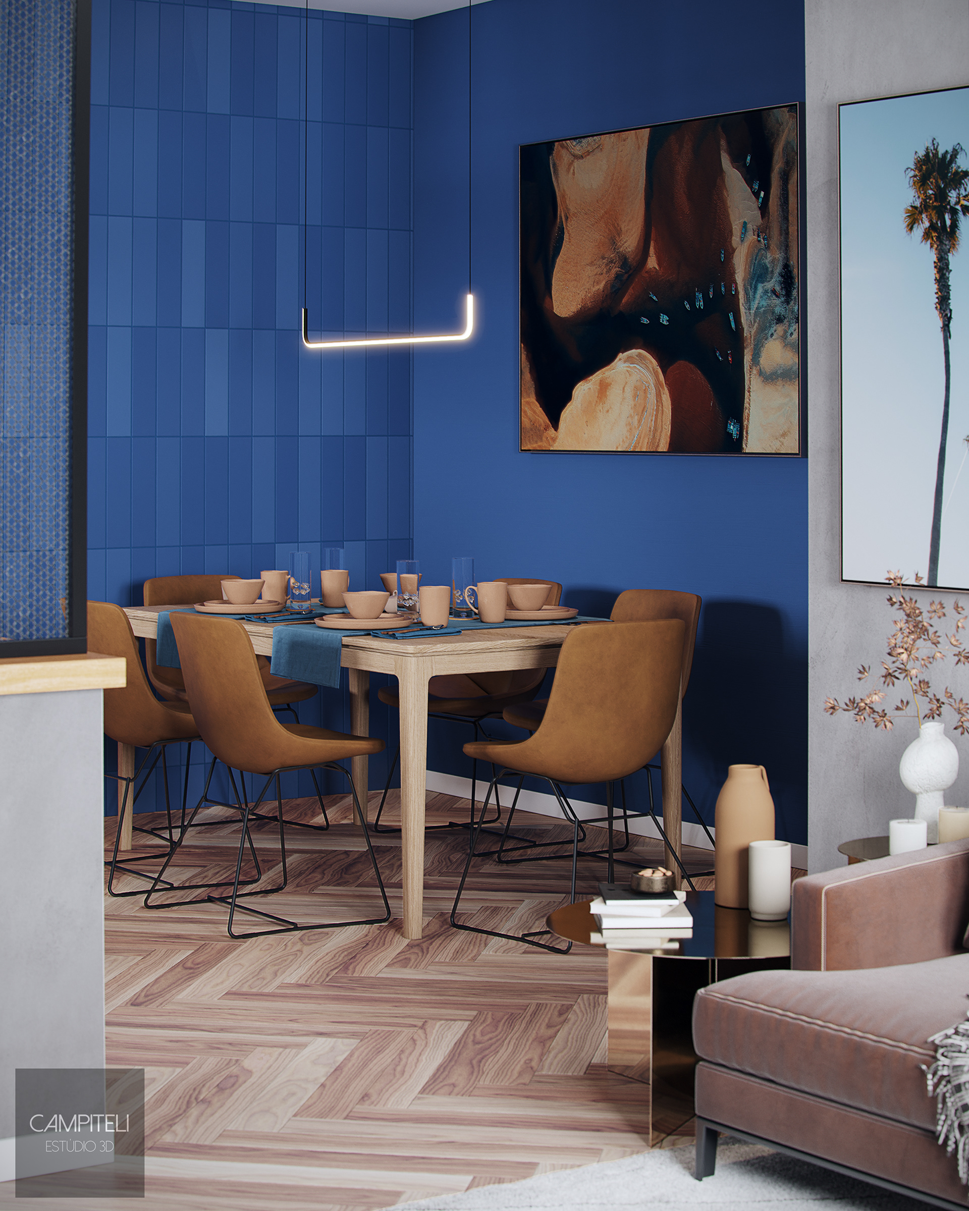 夸特罗之家丨Campiteli Estúdio 3D-15