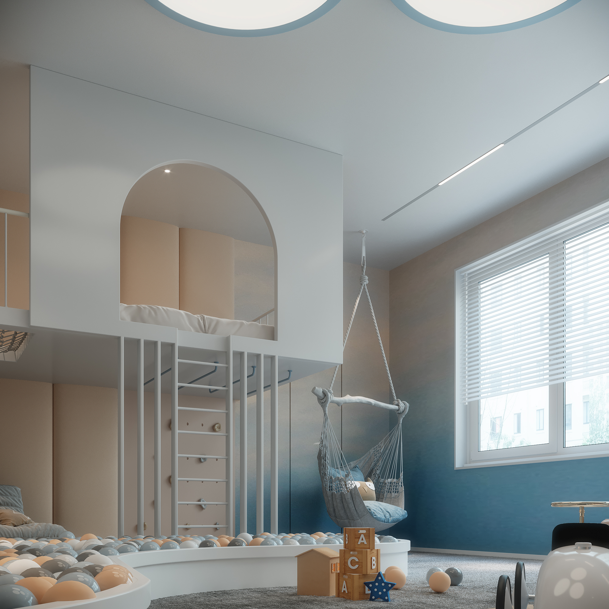 儿童游戏室设计丨沙特阿拉伯丨Mariam Samir-5