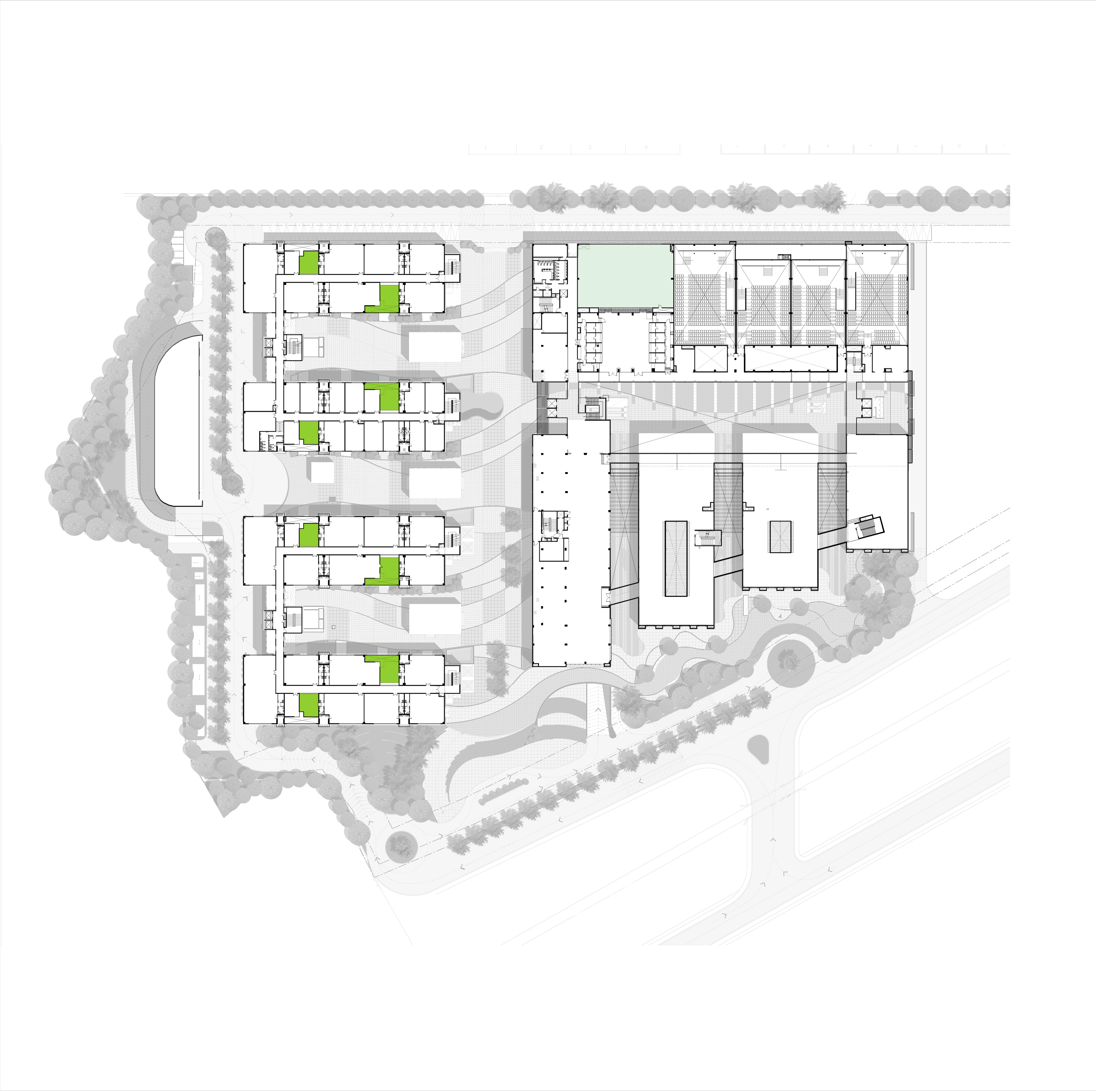 城市中心 · Morphogenesis · 印度 Siliguri 市购物中心设计-22