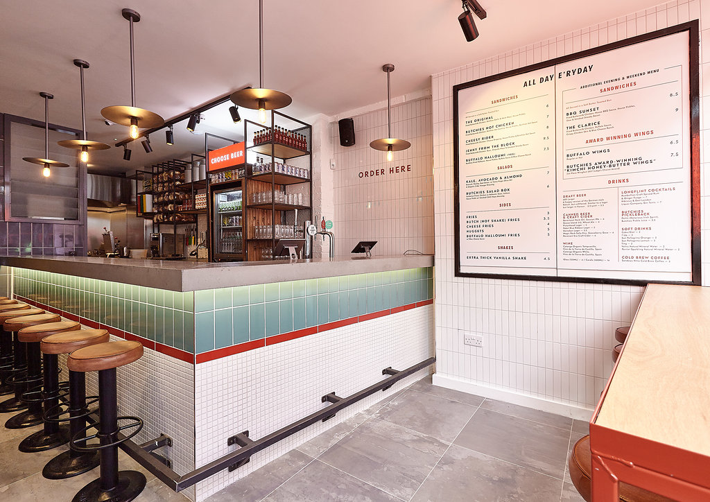 伦敦 Butchies 高级炸鸡三明治餐厅-5