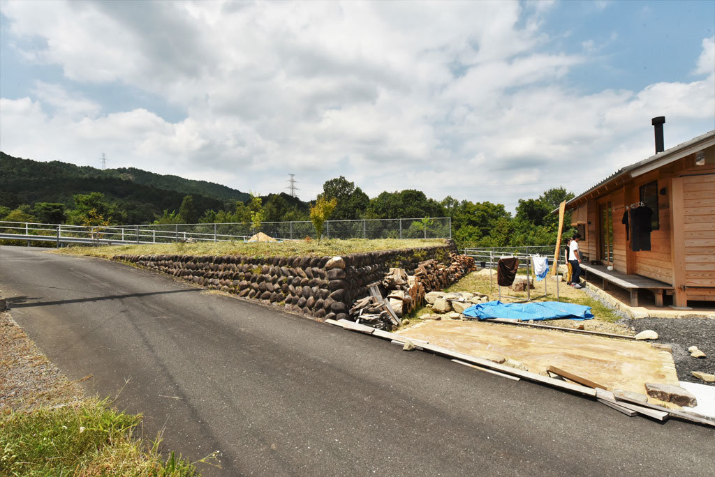 岐阜の石場建て16　外構丨日本岐阜丨水野设计室-11