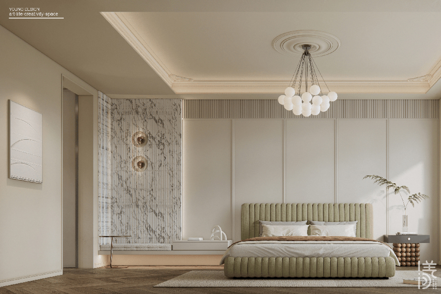 现代轻法式三代居丨深圳漾空间设计有限公司-65