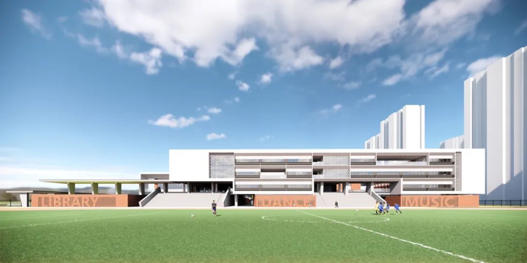  厚石设计丨安徽 九年一贯制学校  建筑设计 丨中国安徽-28