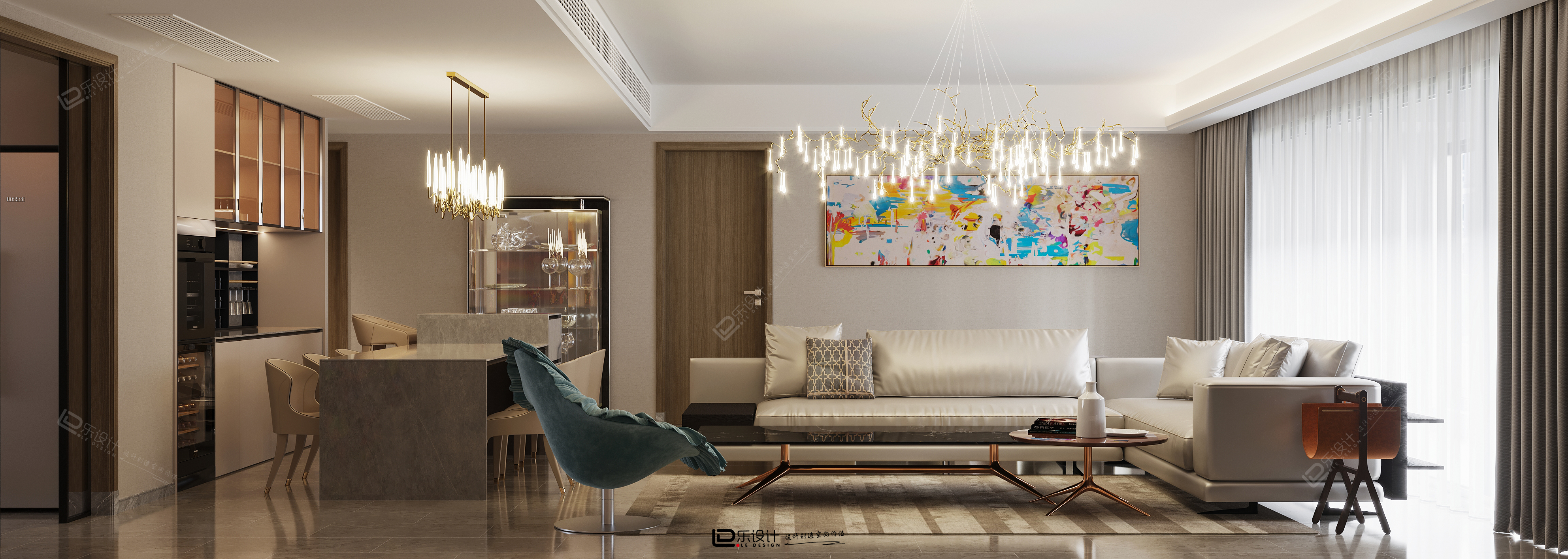 绿城晓风印月188方全案软装设计丨中国杭州丨LD设计-19