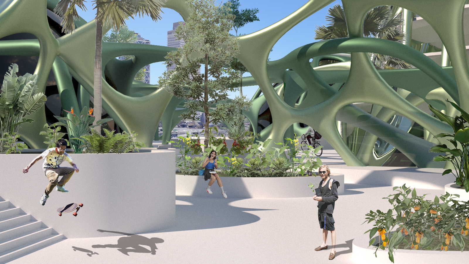 STRUCTURE HABITAT - BIO INSPIED ISLAND-12