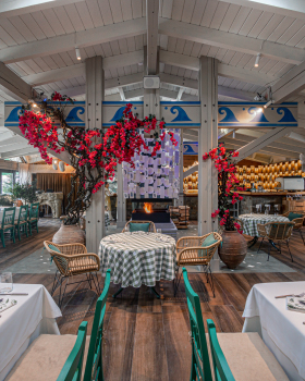 Greek restaurant interior design