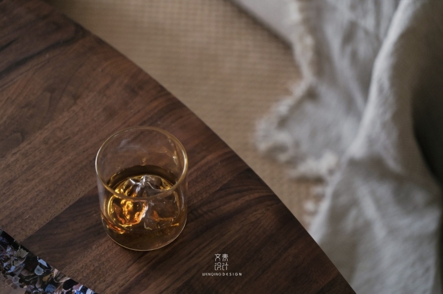 简约本心 | 胡桃木与亚麻的自然空间-14