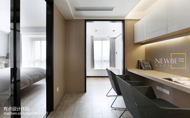 《逆光》80万元三居160平米装修案例丨中国常州丨有点设计-13