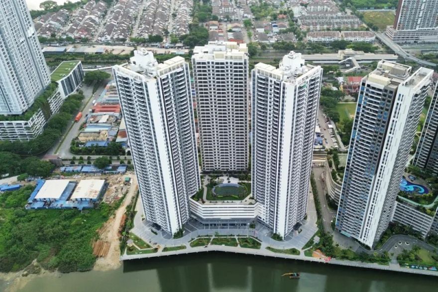 打造活力宜居城市“好房子”!中建八局马来西亚缤湖城二期项目顺利竣工-7