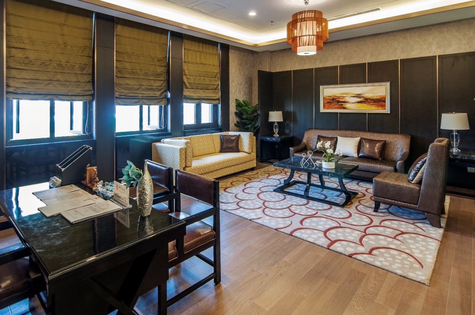 河南开封绿地城售楼处  彼勒建设-12