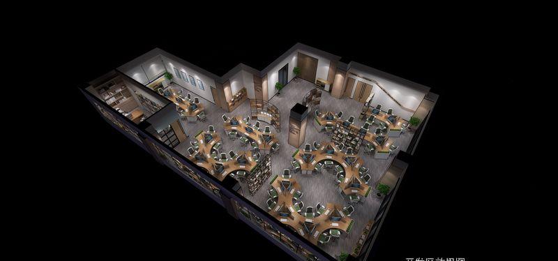 珠海科技公司回型路线设计 | 藏匿式办公空间-6