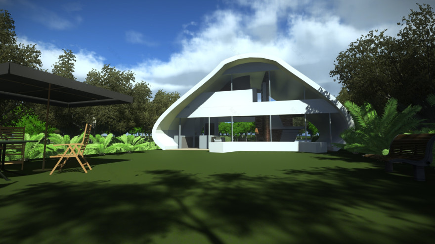 墨西哥森林中的绿意金字塔-8