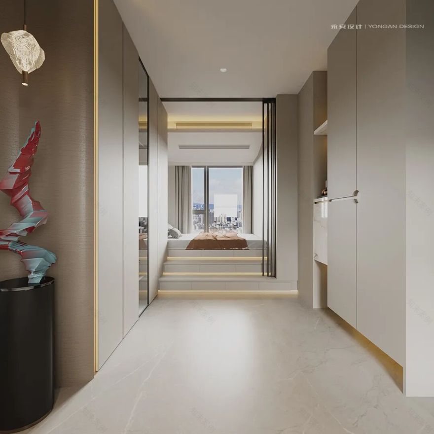 永安新作丨博林君瑞130㎡【典雅轻奢中的空间多重奏】-41