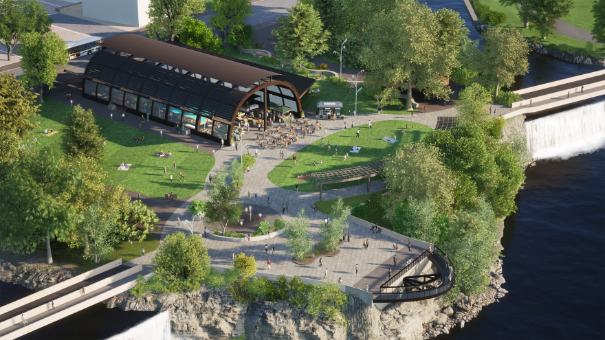 苏塞滨水廊道提案丨加拿大渥太华-6