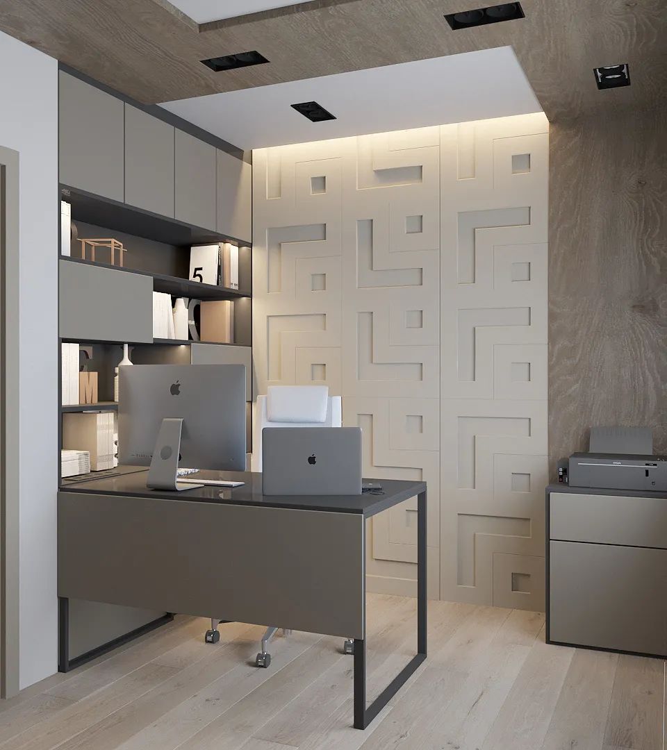 现代简约风的木质公寓丨Taras Belik-38