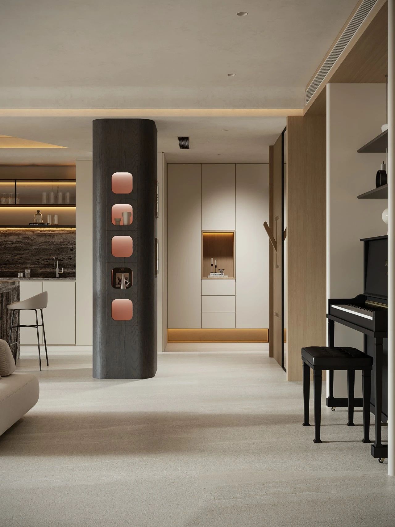 192㎡翠湖天地 撤去隔墙,空间自有天地丨中国上海丨YY STUDIO-9